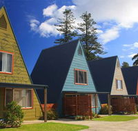 A-Frame Chalets  Mokutu - Accommodation Coffs Harbour