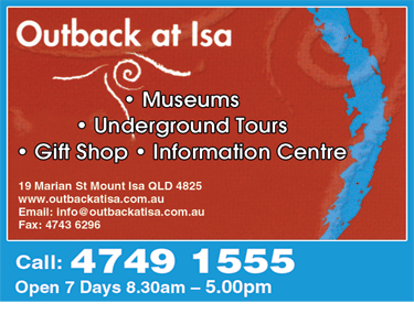 Outback At Isa-Tourist Information - Accommodation Coffs Harbour 1