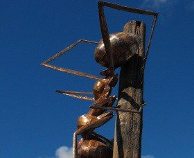 Augathella Meat Ant Park And Sculpture - Accommodation Coffs Harbour 0