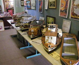 Wentworth Model Paddlesteamer Display - Accommodation Coffs Harbour 1