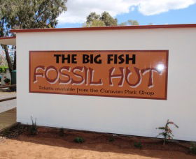 Big Fish Fossil Hut At Peak Hill - Accommodation Coffs Harbour 0