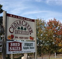 Cedar Creek Orchard - Accommodation Coffs Harbour