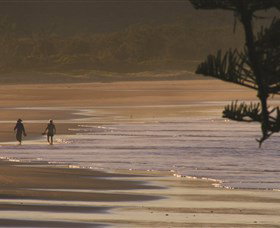Brooms Head Main Beach - Accommodation Coffs Harbour 4