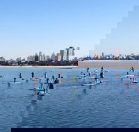 Stand-Up Paddle Board Group Lesson at St Kilda - Accommodation Coffs Harbour
