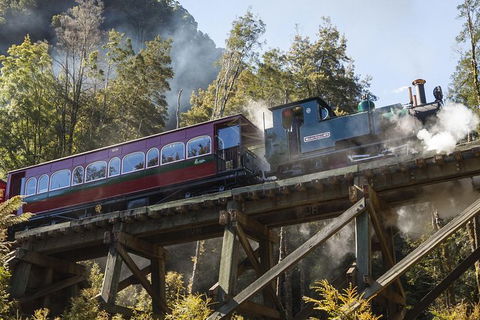 West Coast Wilderness Railway: Queenstown Explorer From Strahan - Accommodation Coffs Harbour 2