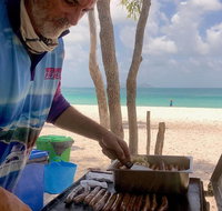 Whitehaven Beach and Hill Inlet  Awesome Beach BBQ  Family Friendly - Accommodation Coffs Harbour