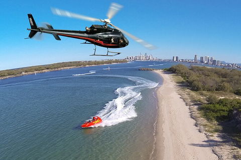 Gold Coast Helicopter 10 Min Flight And Jet Boat Ride - Accommodation Coffs Harbour 6
