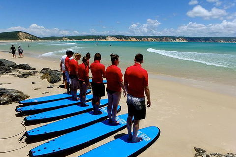 Rainbow Beach Surf School: 2 Hour Main Beach Surf Lesson - Accommodation Coffs Harbour 1