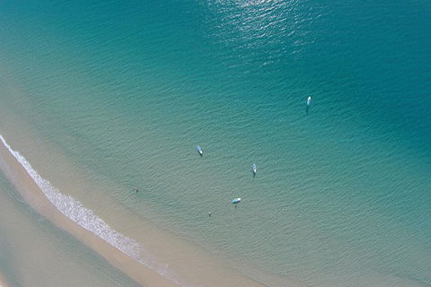 Stand Up Paddle Double Island Lesson - Accommodation Coffs Harbour 4