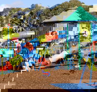 Millicent Mega Playground in The Domain - Accommodation Coffs Harbour