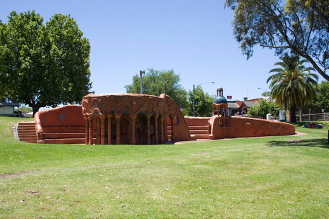 Benalla Ceramic Mural - Accommodation Coffs Harbour 1