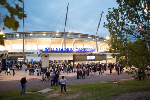 GIO Stadium Canberra - Accommodation Coffs Harbour 1