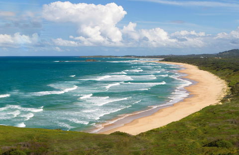 Woolgoolga Beach And Headland - Accommodation Coffs Harbour 0