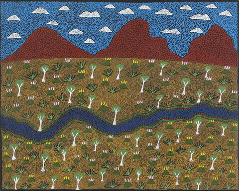 Art Exhibition - Artists Of Ampilatwatja - Accommodation Coffs Harbour 0