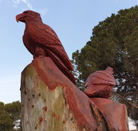 Chainsaw Tree Sculpture - Accommodation Coffs Harbour