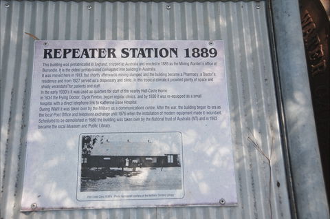 Pine Creek Post Office And Repeater Station - Accommodation Coffs Harbour 1