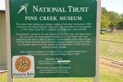 Pine Creek Post Office And Repeater Station - Accommodation Coffs Harbour 2