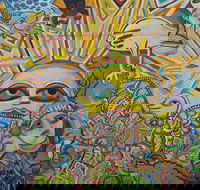 The Painting of Life by Mirka Mora - Accommodation Coffs Harbour