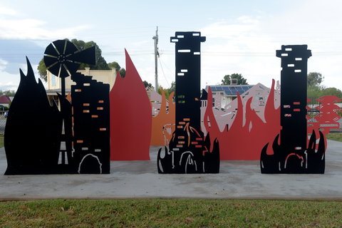 Lyrics, Landscapes And Lintels - Leeton Public Art Trail - Accommodation Coffs Harbour 1