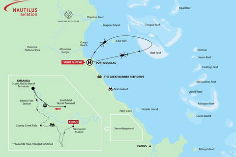 Day Tour To Kuranda, Rainforest And Port Douglas With Flight - Accommodation Coffs Harbour 1