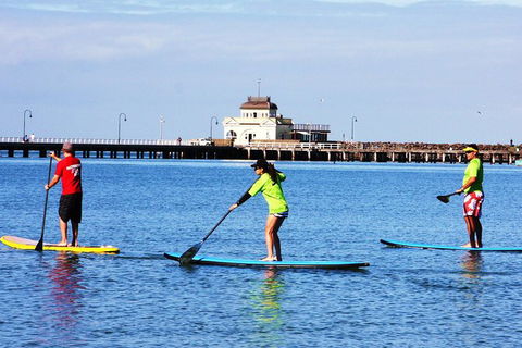 Private Stand-Up Paddle Board Lesson At St Kilda - Accommodation Coffs Harbour 0