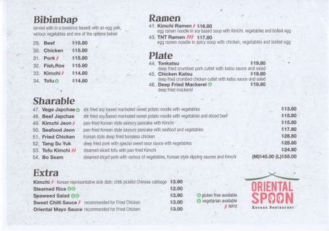 Oriental Spoon Korean Restaurant - Accommodation Coffs Harbour 1