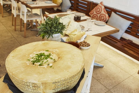 Flaming Cheese Wheel And Wine Experience: Broadway - Accommodation Coffs Harbour 0