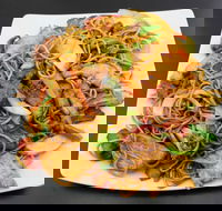 Rainbow Noodle  Sushi