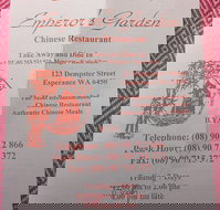 Emperor's Garden Chinese Restaurant - Accommodation Coffs Harbour
