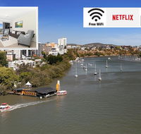 Executive Lux 3 Bedroom - Brisbane CBD - Views - Pool - Wifi - Free parking - Accommodation Coffs Harbour