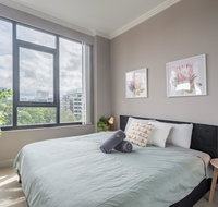 Olympic Park near Qudos Bank Arena King Bed 1BR 1Bath Sleeps 6 Air-cond parking - Accommodation Coffs Harbour