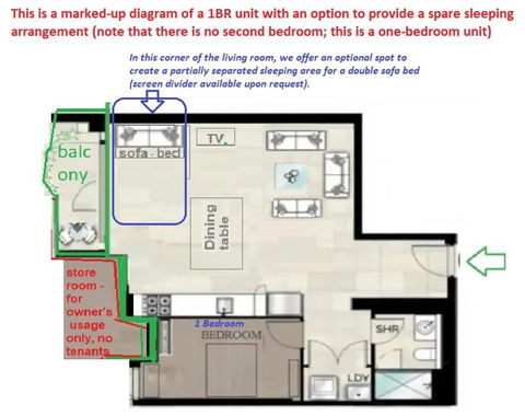 Amazing 1 Bedroom Apt With Large Living & Extra Sleeping Space -up To 5 Ppl Plus Gym Jacuzzi Spa Pool Sauna And Garden With BBQ - Accommodation Coffs Harbour 4