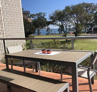 2 'Villa Ellisa' 8-10 Columbia Cl - Beautiful water views  directly across to Little Beach - Accommodation Coffs Harbour