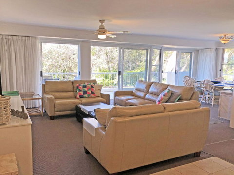 3 'Albacore', 12 Ondine Close - Waterfront, Pool, Lift & Views - Accommodation Coffs Harbour 1