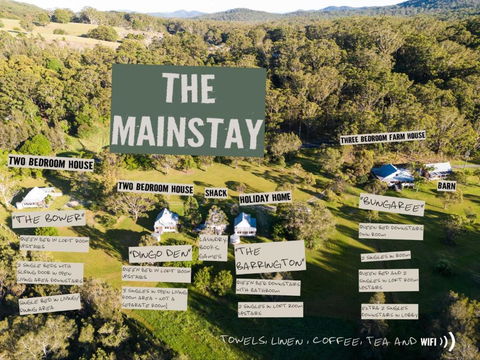 THE MAINSTAY Farmstay - Book One Of 4 Houses Or All 4, Minutes To Seal Rocks! - Accommodation Coffs Harbour 2