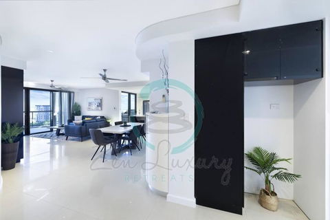 ZEN AT ARKABA 3BR Luxury Waterfront Apt Pool + BBQ - Accommodation Coffs Harbour 3