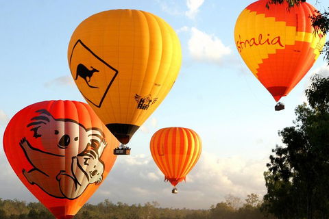 Natural Bridge & Springbrook Waterfalls Tour + Hot Air Balloon With Breakfast - Accommodation Coffs Harbour 0