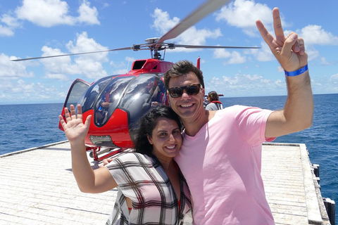 Full Day Reef Cruise Including 10 Minute Heli Scenic Flight: Get High Package - Accommodation Coffs Harbour 0