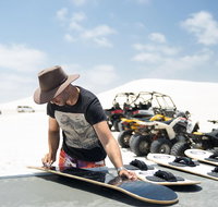 Private Sandboard and Quad Bike Adventure in Lancelin