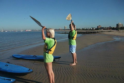 Private Stand-Up Paddle Board Lesson At St Kilda - Accommodation Coffs Harbour 0