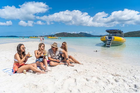 Ocean Rafting Tour To Whitehaven Beach, Hill Inlet Lookout & Top Snorkel Spots - Accommodation Coffs Harbour 0
